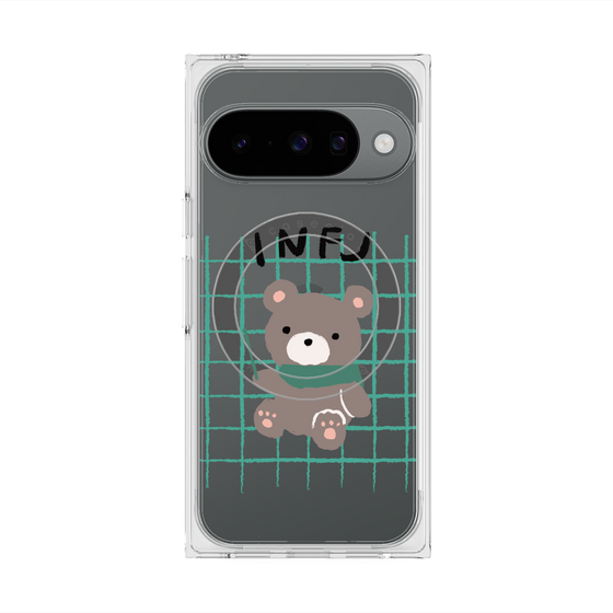 プレミアムスクエアケース with Pixelsnap［ オリジナル - INFJ 提唱者 - キャラクター ］
