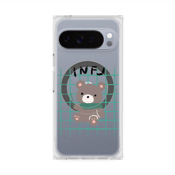 プレミアムスクエアケース with Pixelsnap［ オリジナル - INFJ 提唱者 - キャラクター ］