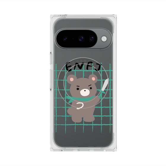 プレミアムスクエアケース with Pixelsnap［ オリジナル - ENFJ 主人公 - キャラクター ］