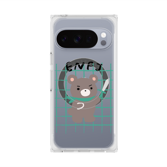 プレミアムスクエアケース with Pixelsnap［ オリジナル - ENFJ 主人公 - キャラクター ］