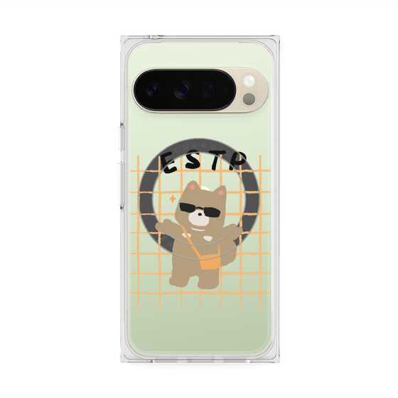 プレミアムスクエアケース with Pixelsnap［ オリジナル - ESTP 起業家 - キャラクター ］