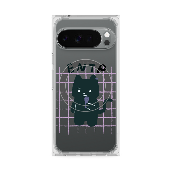 プレミアムスクエアケース with Pixelsnap［ オリジナル - ENTP 討論者 - キャラクター ］