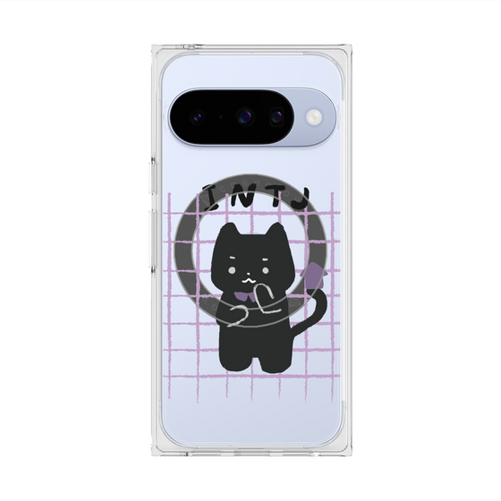 プレミアムスクエアケース with Pixelsnap［ オリジナル - INTJ 建築家 - キャラクター ］