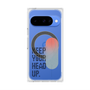 プレミアムスクエアケース with Pixelsnap［ オリジナル - ドットオーバーレイ - KEEP YOUR HEAD UP/A ］