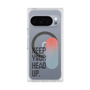 プレミアムスクエアケース with Pixelsnap［ オリジナル - ドットオーバーレイ - KEEP YOUR HEAD UP/A ］