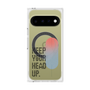 プレミアムスクエアケース with Pixelsnap［ オリジナル - ドットオーバーレイ - KEEP YOUR HEAD UP/A ］