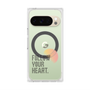 プレミアムスクエアケース with Pixelsnap［ オリジナル - ドットオーバーレイ - FOLLOW YOUR HEART/A ］