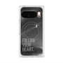 プレミアムスクエアケース with Pixelsnap［ オリジナル - ドットオーバーレイ - FOLLOW YOUR HEART/B ］