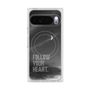 プレミアムスクエアケース with Pixelsnap［ オリジナル - ドットオーバーレイ - FOLLOW YOUR HEART/B ］