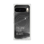 プレミアムスクエアケース with Pixelsnap［ オリジナル - ドットオーバーレイ - FOLLOW YOUR HEART/B ］