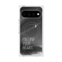 プレミアムスクエアケース with Pixelsnap［ オリジナル - ドットオーバーレイ - FOLLOW YOUR HEART/B ］