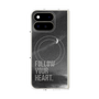 プレミアムスクエアケース with Pixelsnap［ オリジナル - ドットオーバーレイ - FOLLOW YOUR HEART/B ］