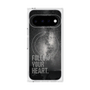 プレミアムスクエアケース with Pixelsnap［ オリジナル - ドットオーバーレイ - FOLLOW YOUR HEART/C ］