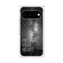 プレミアムスクエアケース with Pixelsnap［ オリジナル - ドットオーバーレイ - FOLLOW YOUR HEART/C ］
