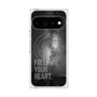プレミアムスクエアケース with Pixelsnap［ オリジナル - ドットオーバーレイ - FOLLOW YOUR HEART/C ］
