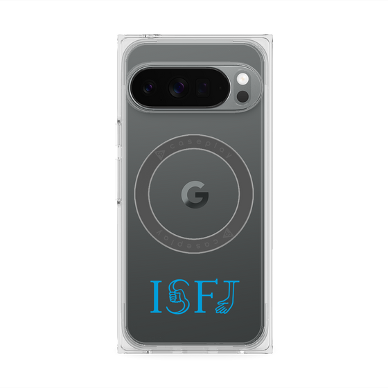 プレミアムスクエアケース with Pixelsnap［ オリジナル - ISFJ 擁護者 - アルファベット ］