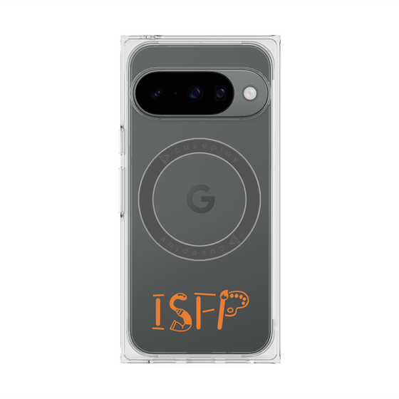 プレミアムスクエアケース with Pixelsnap［ オリジナル - ISFP 冒険家 - アルファベット ］