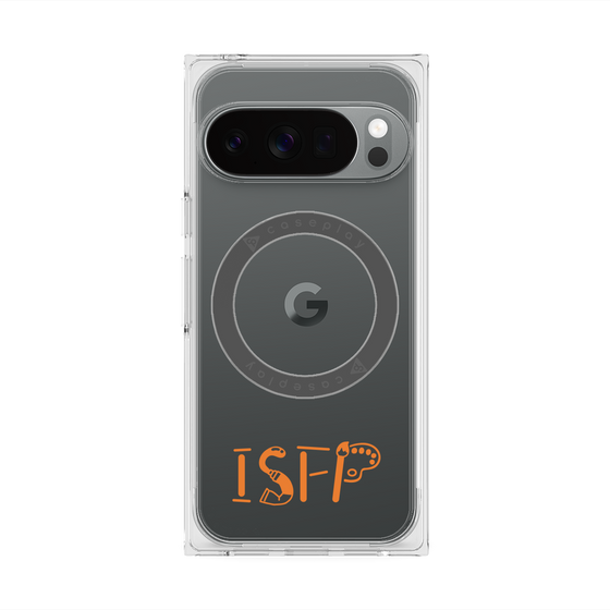 プレミアムスクエアケース with Pixelsnap［ オリジナル - ISFP 冒険家 - アルファベット ］