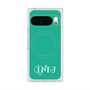 プレミアムスクエアケース with Pixelsnap［ オリジナル - INFJ 提唱者 - アルファベット - グリーン ］
