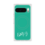 プレミアムスクエアケース with Pixelsnap［ オリジナル - ENFJ 主人公 - アルファベット - グリーン ］