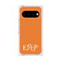 プレミアムスクエアケース with Pixelsnap［ オリジナル - ESFP エンターテイナー - アルファベット - オレンジ ］