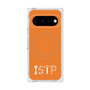 プレミアムスクエアケース with Pixelsnap［ オリジナル - ISTP 巨匠 - アルファベット - オレンジ ］