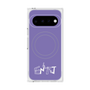 プレミアムスクエアケース with Pixelsnap［ オリジナル - ENTJ 指揮官 - アルファベット - パープル ］