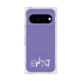 プレミアムスクエアケース with Pixelsnap［ オリジナル - ENTJ 指揮官 - アルファベット - パープル ］
