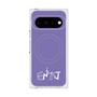 プレミアムスクエアケース with Pixelsnap［ オリジナル - ENTJ 指揮官 - アルファベット - パープル ］