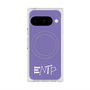プレミアムスクエアケース with Pixelsnap［ オリジナル - ENTP 討論者 - アルファベット - パープル ］