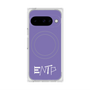 プレミアムスクエアケース with Pixelsnap［ オリジナル - ENTP 討論者 - アルファベット - パープル ］