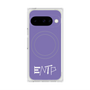 プレミアムスクエアケース with Pixelsnap［ オリジナル - ENTP 討論者 - アルファベット - パープル ］