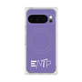 プレミアムスクエアケース with Pixelsnap［ オリジナル - ENTP 討論者 - アルファベット - パープル ］