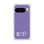 プレミアムスクエアケース with Pixelsnap［ オリジナル - ENTP 討論者 - アルファベット - パープル ］