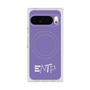 プレミアムスクエアケース with Pixelsnap［ オリジナル - ENTP 討論者 - アルファベット - パープル ］
