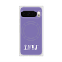 プレミアムスクエアケース with Pixelsnap［ オリジナル - INTJ 建築家 - アルファベット - パープル ］