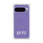 プレミアムスクエアケース with Pixelsnap［ オリジナル - INTJ 建築家 - アルファベット - パープル ］