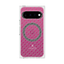 プレミアムスクエアケース with Pixelsnap［ LANVIN COLLECTION - ロゴパターン ］