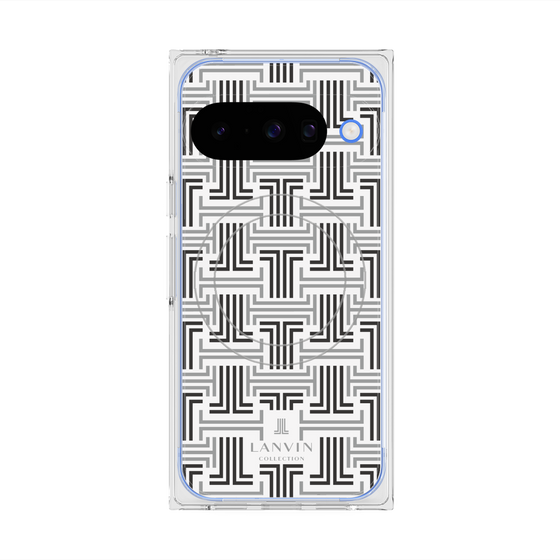 プレミアムスクエアケース with Pixelsnap［ LANVIN COLLECTION - モノグラム ］