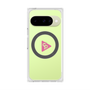 プレミアムスクエアケース with Pixelsnap［ オリジナル - caseplayロゴ - ピンク/C ］