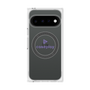 プレミアムスクエアケース with Pixelsnap［ オリジナル - caseplayロゴ - パープル/D ］