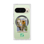 プレミアムスクエアケース with Pixelsnap［ Green Future Project - Guira Tanager ］