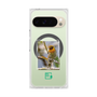 プレミアムスクエアケース with Pixelsnap［ Green Future Project - Guira Tanager ］