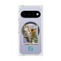 プレミアムスクエアケース with Pixelsnap［ Green Future Project - Guira Tanager ］