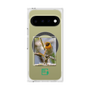 プレミアムスクエアケース with Pixelsnap［ Green Future Project - Guira Tanager ］