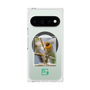 プレミアムスクエアケース with Pixelsnap［ Green Future Project - Guira Tanager ］
