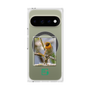 プレミアムスクエアケース with Pixelsnap［ Green Future Project - Guira Tanager ］