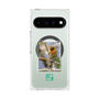 プレミアムスクエアケース with Pixelsnap［ Green Future Project - Guira Tanager ］