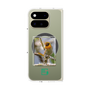 プレミアムスクエアケース with Pixelsnap［ Green Future Project - Guira Tanager ］