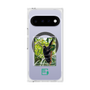 プレミアムスクエアケース with Pixelsnap［ Green Future Project - Brown-headed Spider Monkey ］